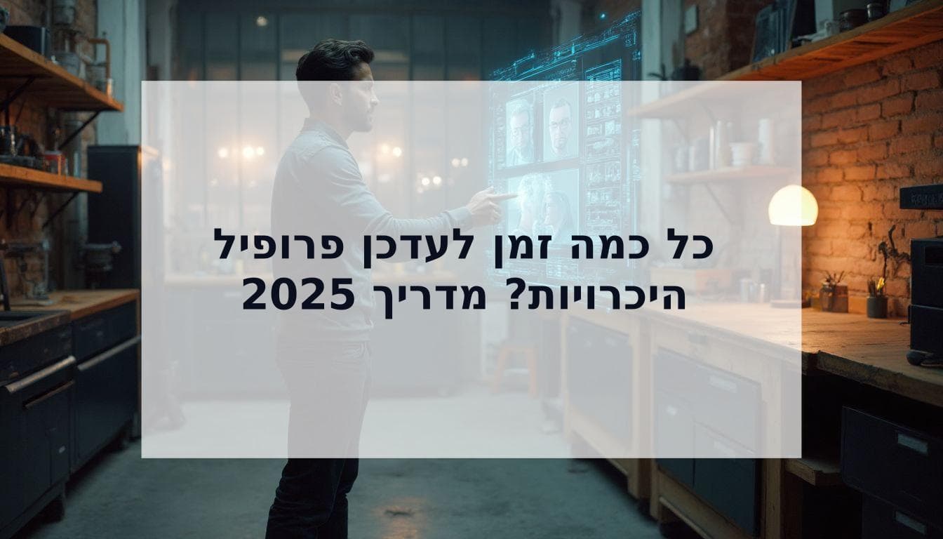 Cover Image for כל כמה זמן לעדכן פרופיל היכרויות? האסטרטגיה המנצחת לשנת 2025