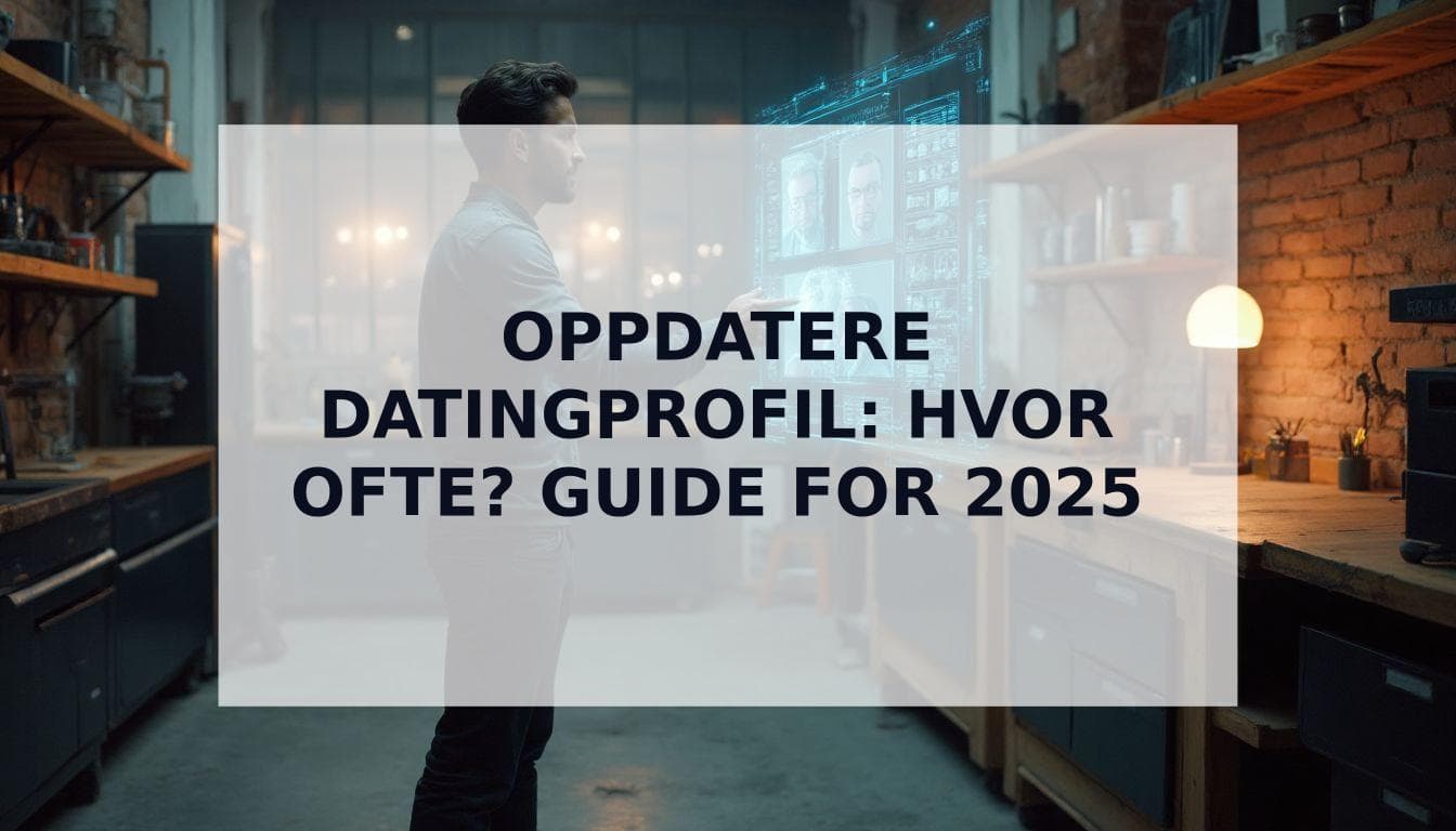 Cover Image for Hvor Ofte Skal Du Oppdatere Datingprofilen Din? Guide for Flere Matcher i 2025