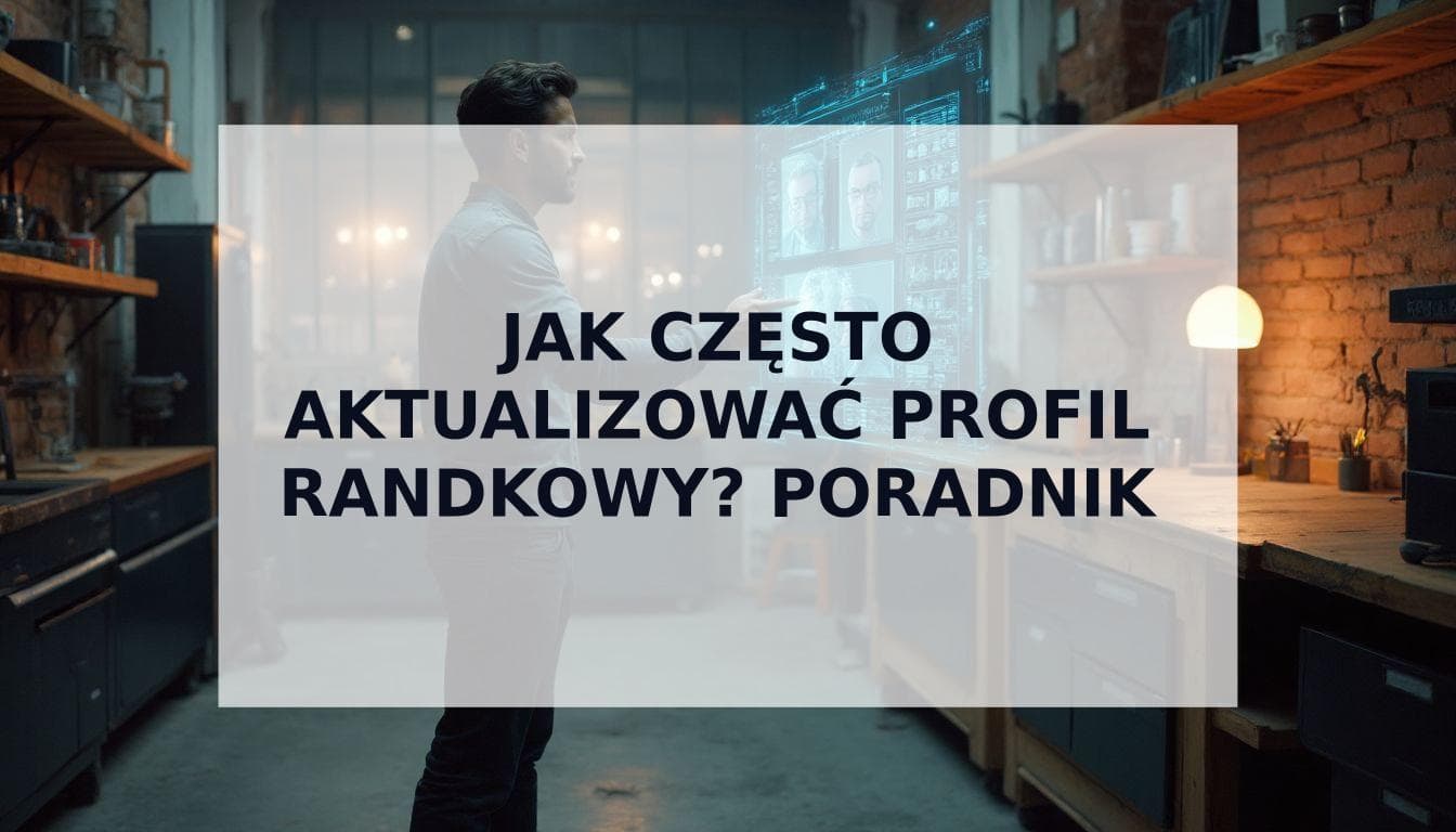 Cover Image for Jak często aktualizować profil randkowy? Skuteczna strategia