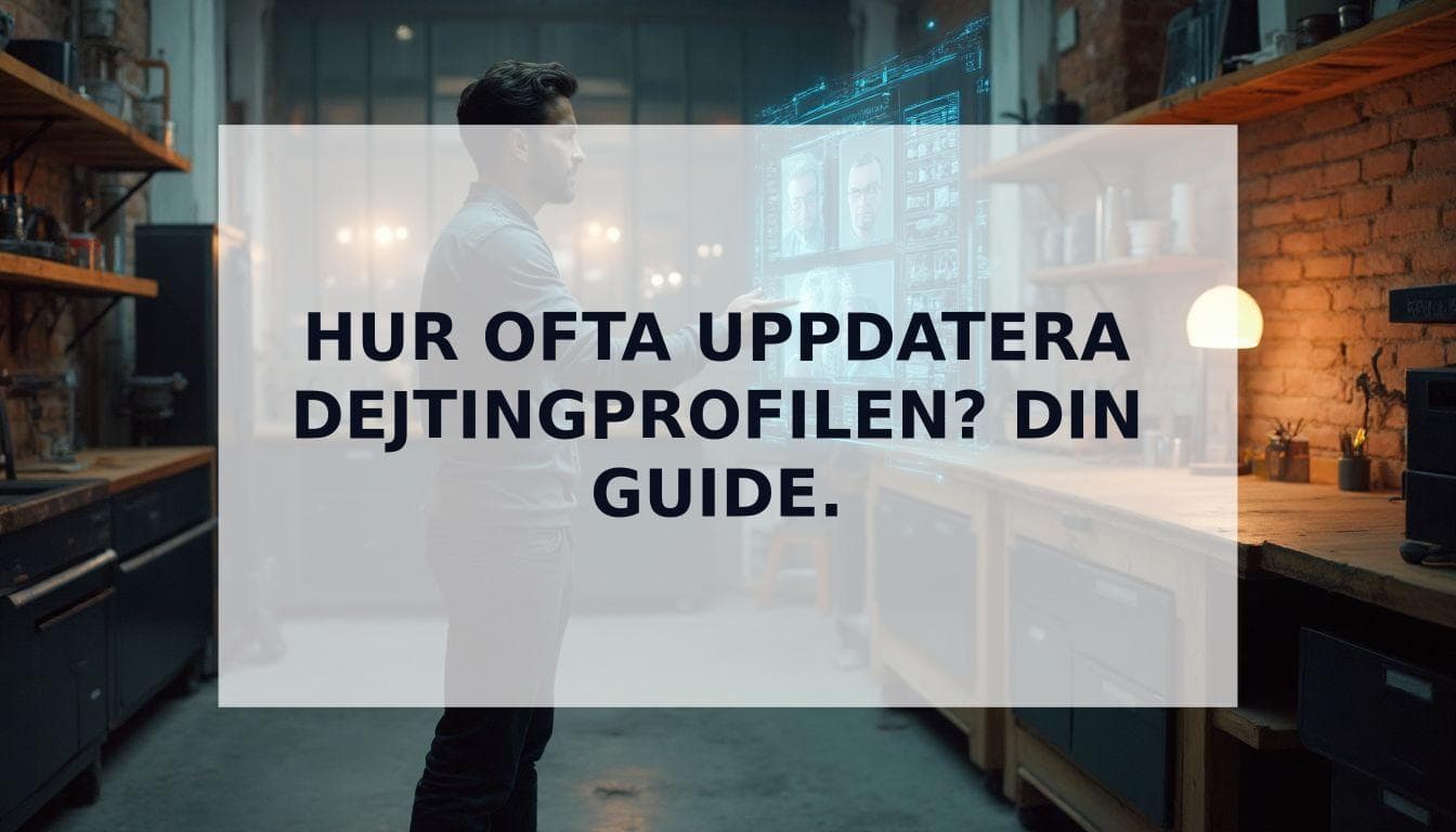 Cover Image for Hur ofta bör du uppdatera din dejtingprofil? Den vinnande strategin