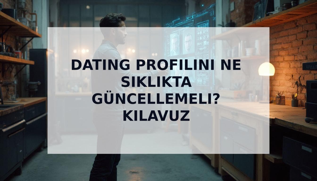 Cover Image for Dating Profilini Ne Zaman Güncellemelisin? İşte Kazandıran Strateji