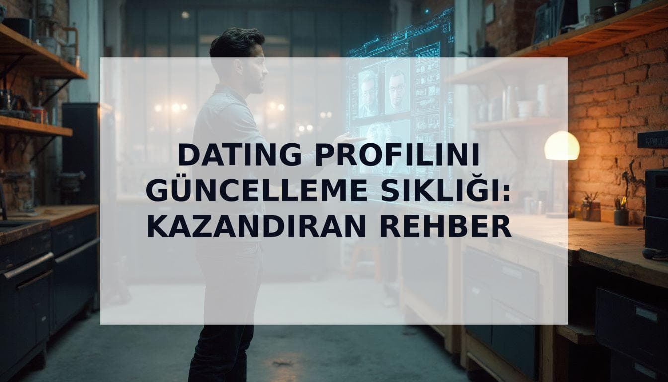 Cover Image for Dating Profilini Ne Zaman Güncellemelisin? 2025 İçin Kazandıran Strateji