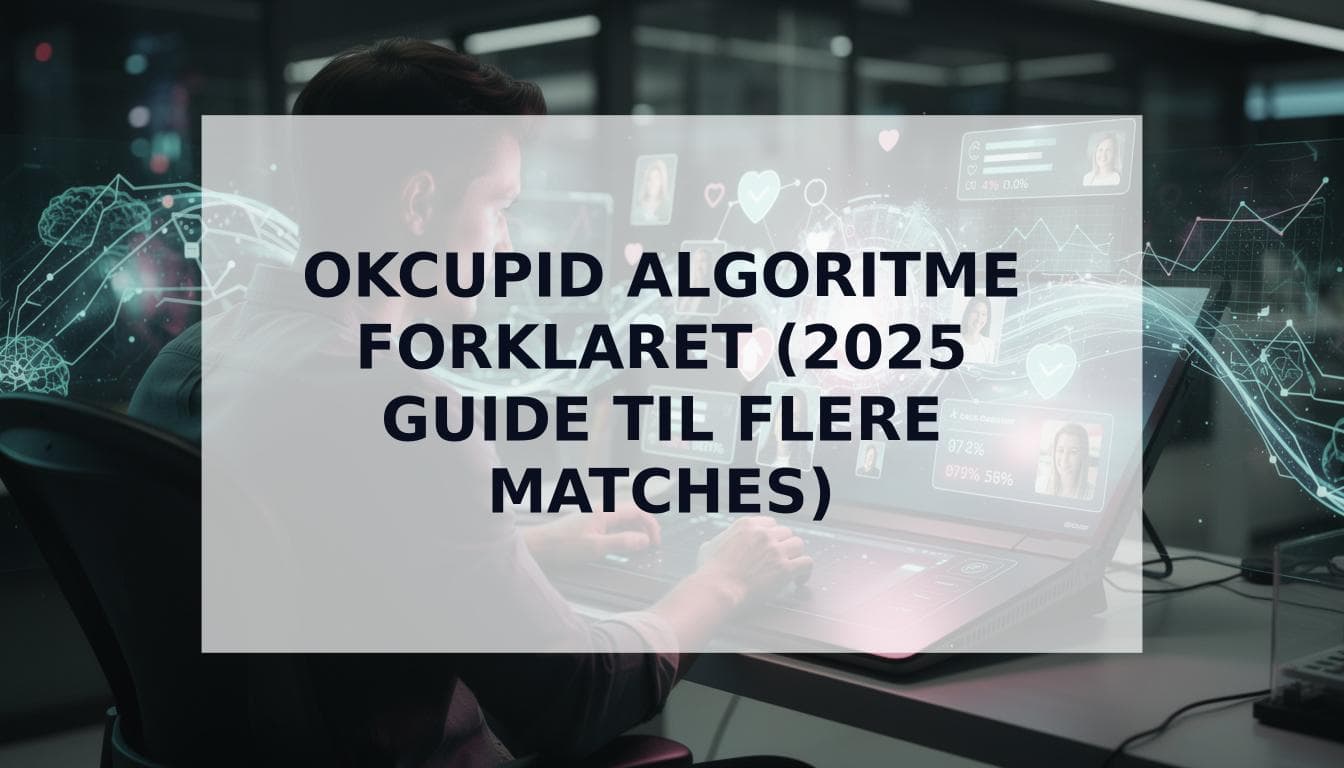 Cover Image for OkCupid algoritme forklaret: Sådan får du succes i 2025 (Den ultimative guide til mænd)
