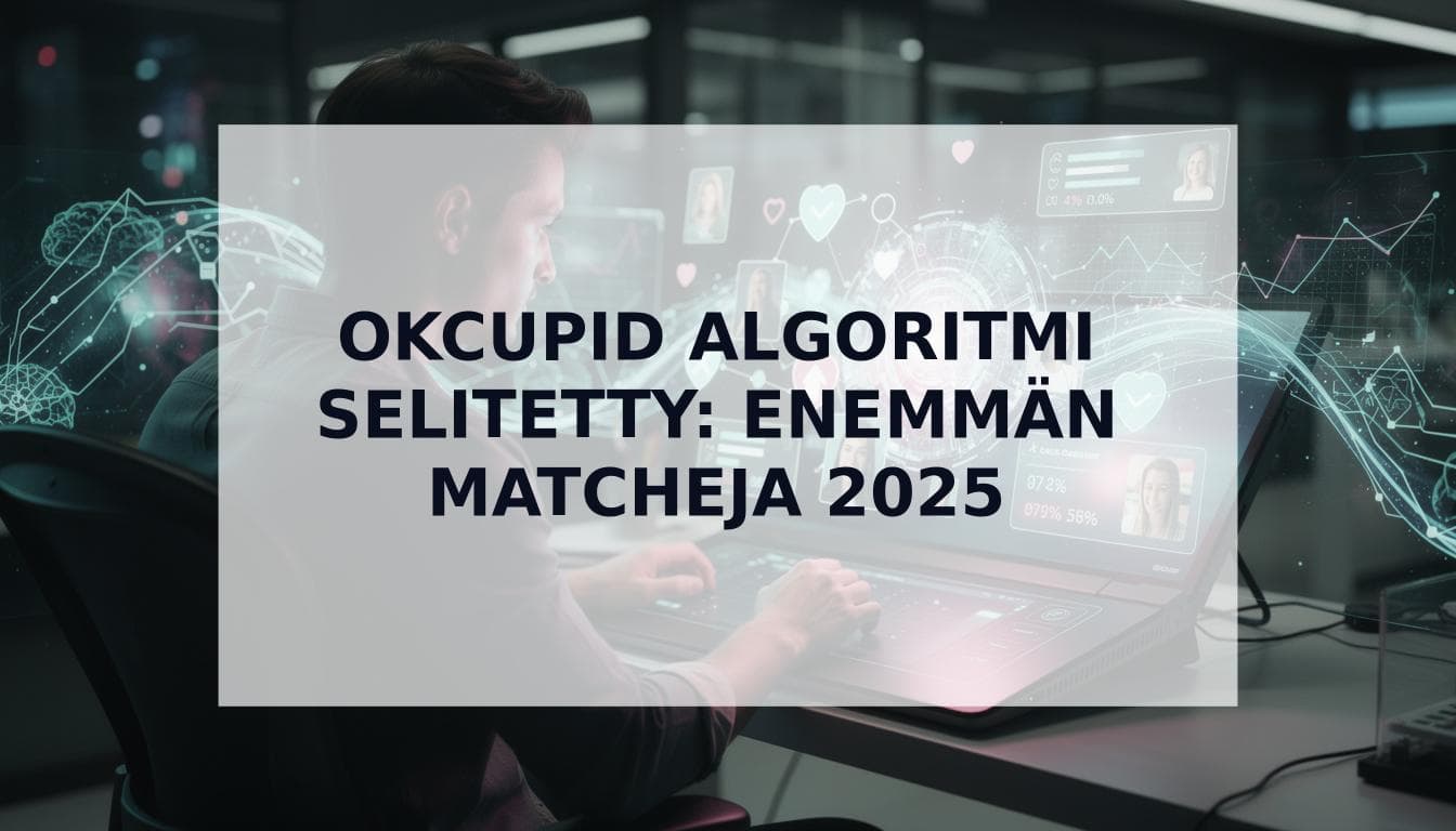 Cover Image for Miten OkCupid algoritmi OIKEASTI toimii 2025: Lopullinen opas miehille