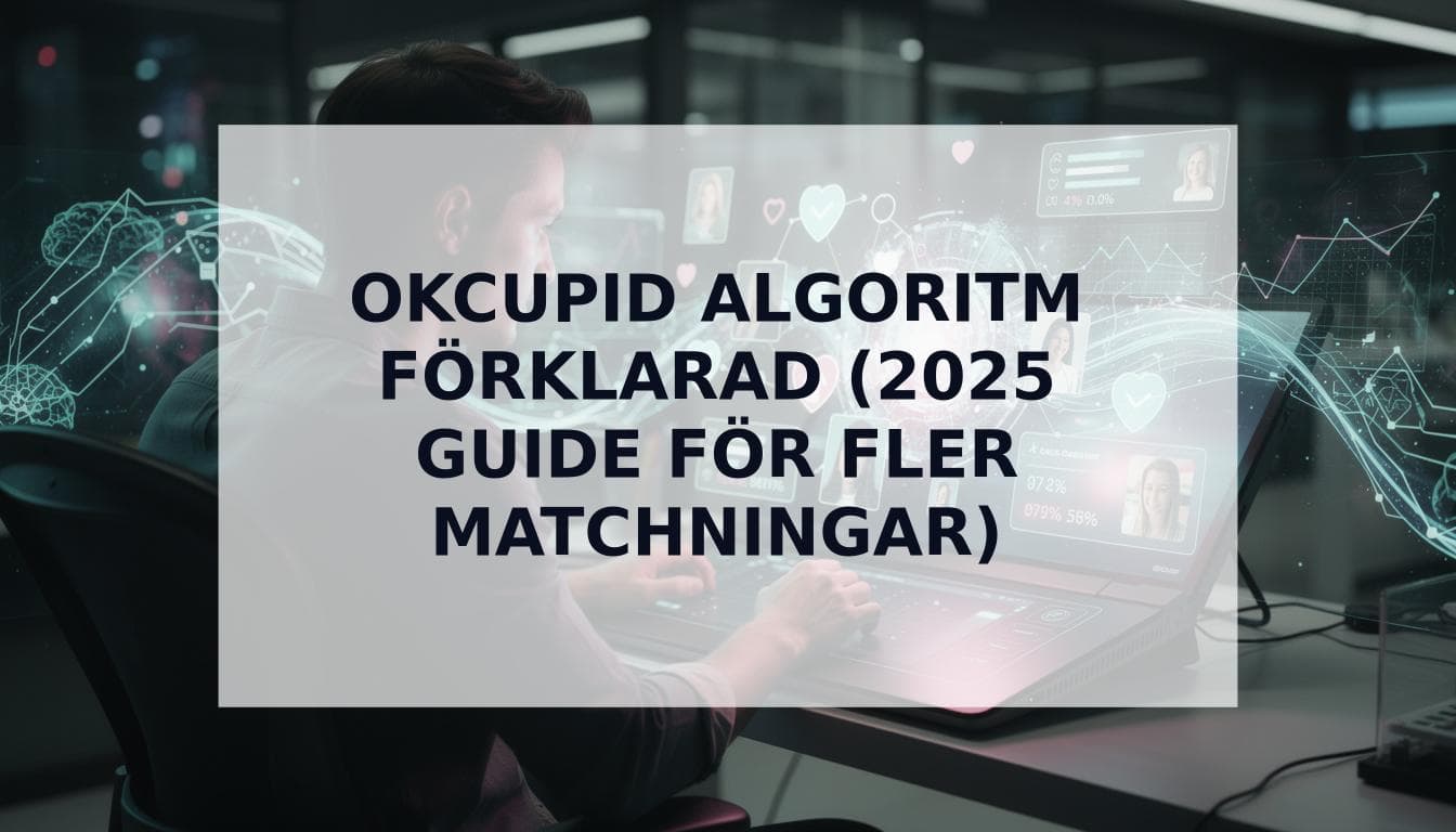 Cover Image for Hur OkCupids algoritm VERKLIGEN fungerar 2025: Den ultimata guiden för mÀn