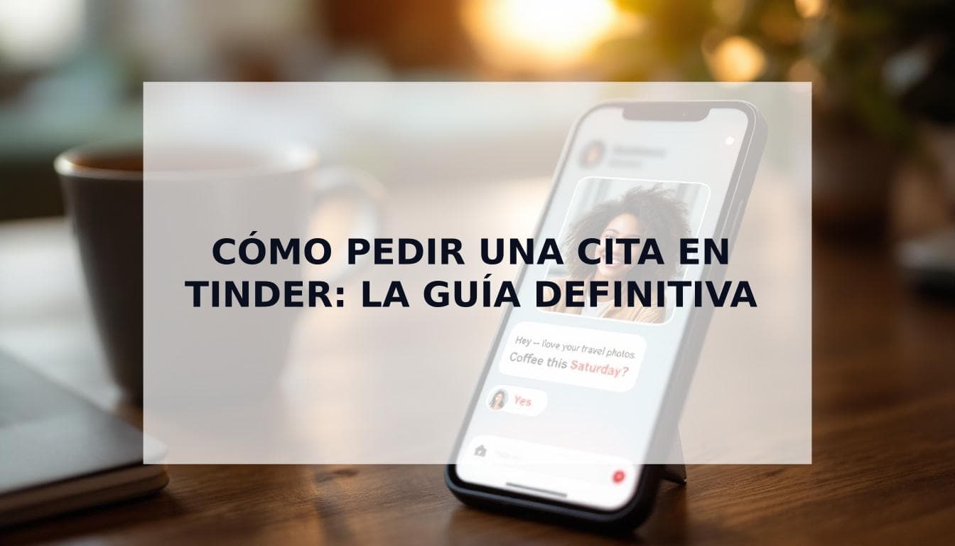 Cover Image for Cómo pedir una cita en Tinder: La guía de 2025 para conseguir un 'sí'