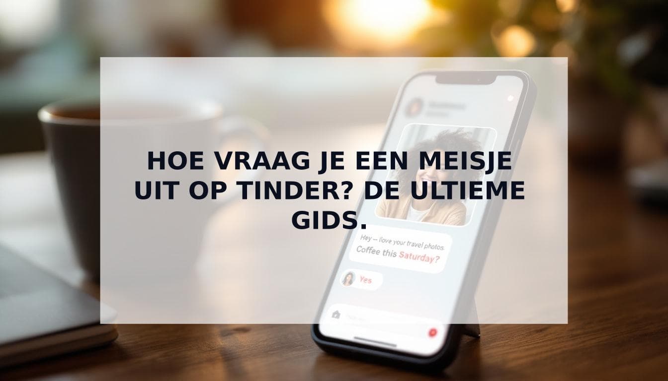 Cover Image for Hoe vraag ik een meisje uit via Tinder: De gids voor een 'ja' in 2025