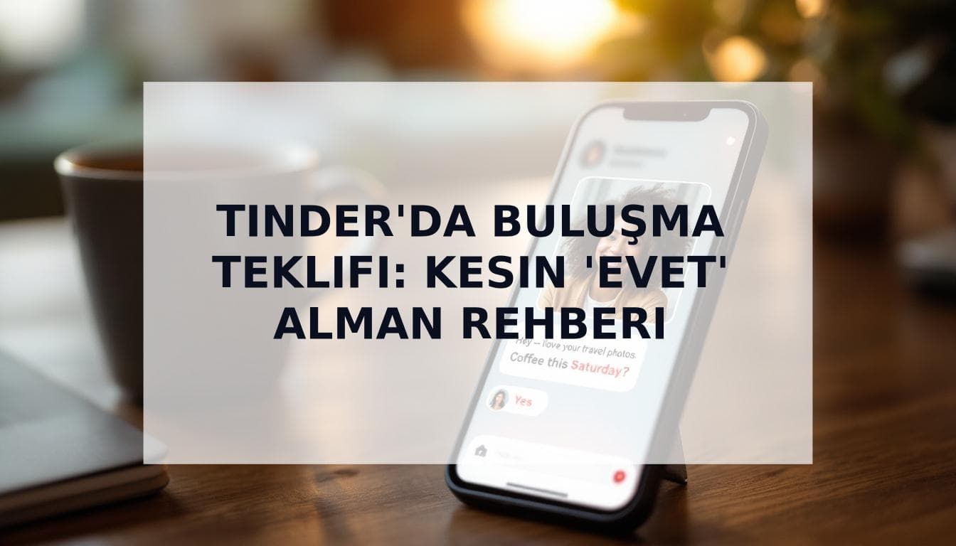 Cover Image for Tinder'da buluşma teklifi nasıl edilir? 'Evet' cevabını alman için 2025 Rehberi