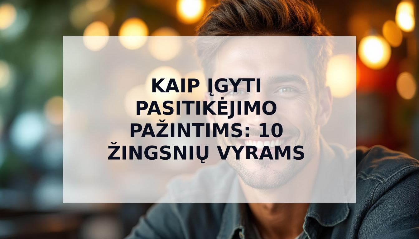 Cover Image for Išsamus vadovas: kaip įgyti nepalaužiamo pasitikėjimo pažintims