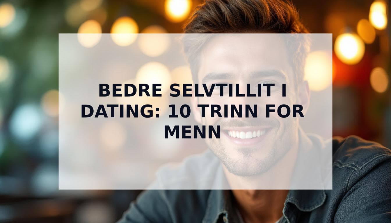 Cover Image for Den ultimate guiden: Hvordan få urokkelig selvtillit i dating