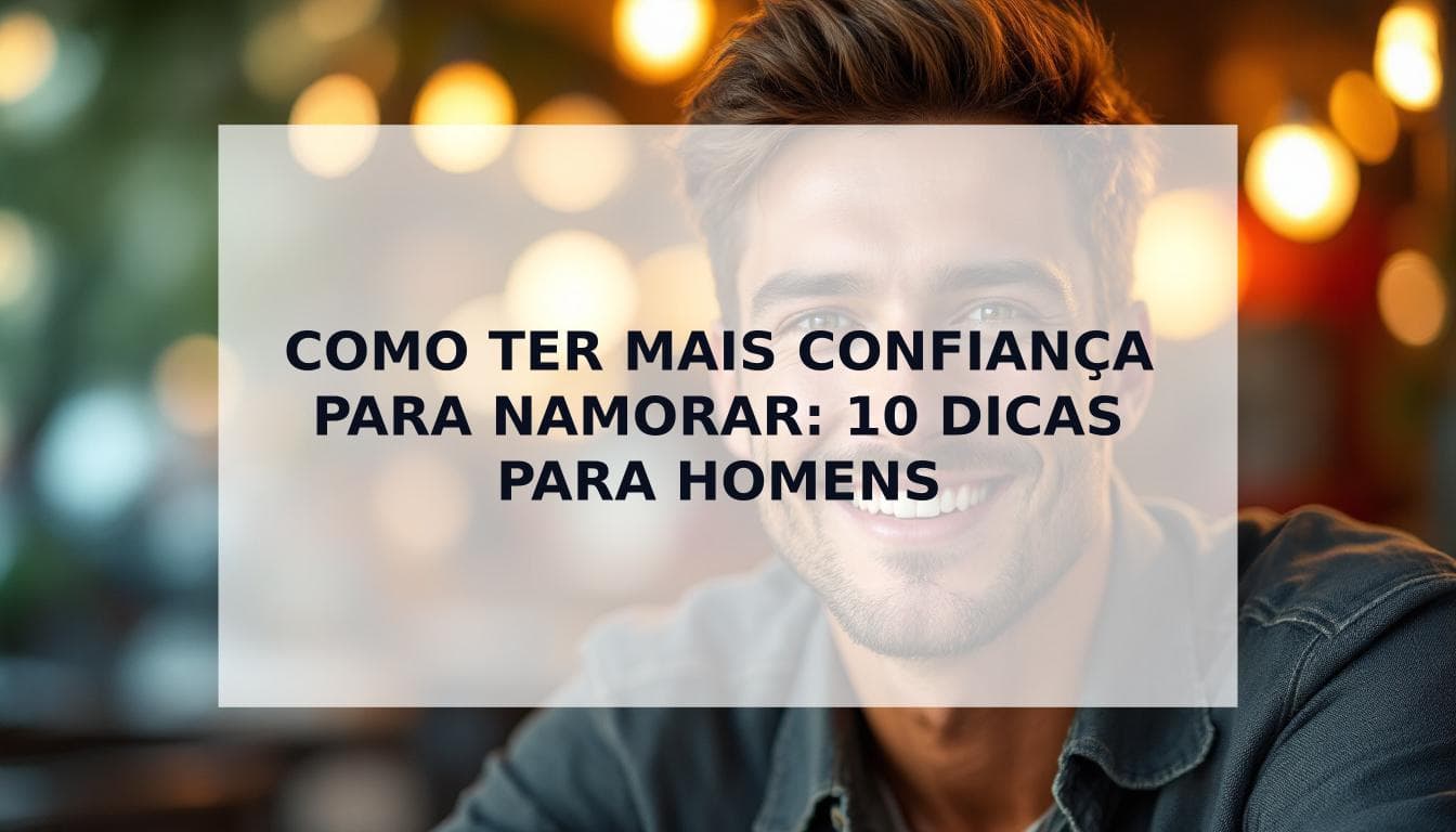 Cover Image for O Guia Definitivo: Como ter mais confiança para namorar e Superar a Insegurança na Paquera