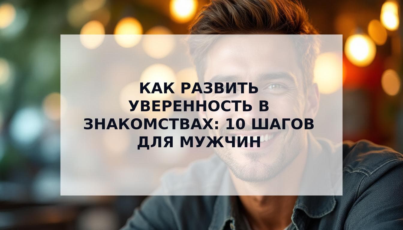 Cover Image for Полное руководство: Как развить непоколебимую уверенность в знакомствах