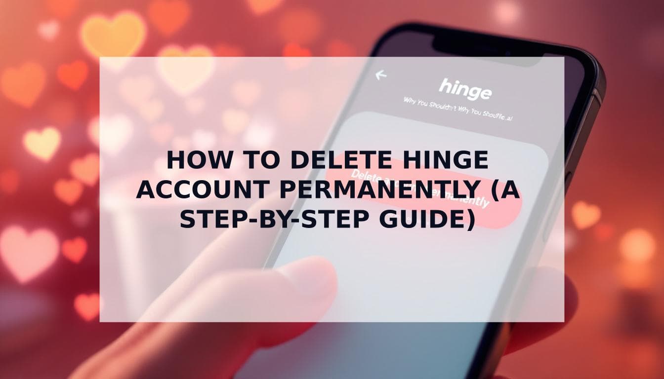 Cover Image for How to Permanently Delete Your Hinge Account (And Why You Shouldn't)