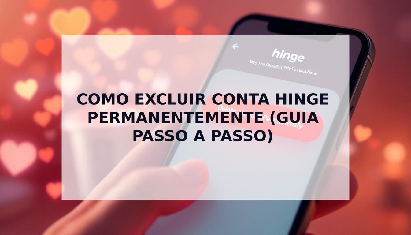 Cover Image for Como Excluir Conta Hinge Permanentemente (E Porque Não Deverias Fazê-lo)