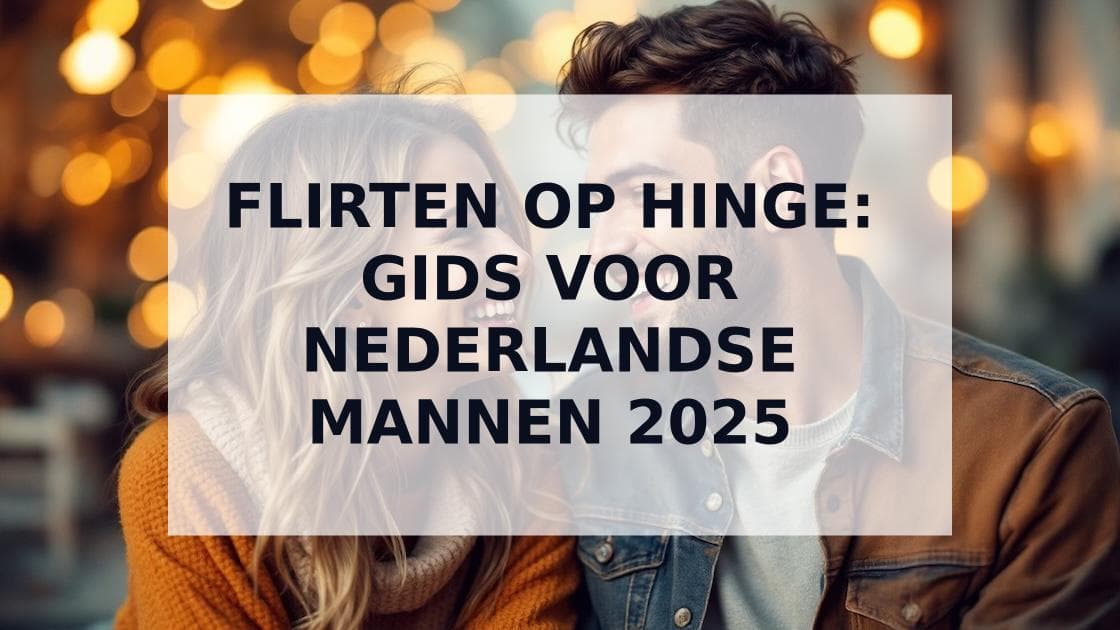 Cover Image for Hoe je kunt flirten op Hinge: De Ultieme Gids voor Nederlandse Mannen
