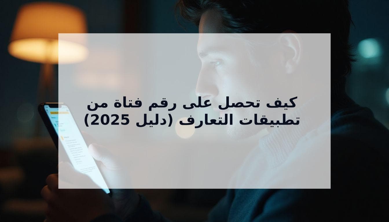 Cover Image for كيف تحصل على رقم فتاة من تطبيقات التعارف (دليلك الشامل لعام 2025)