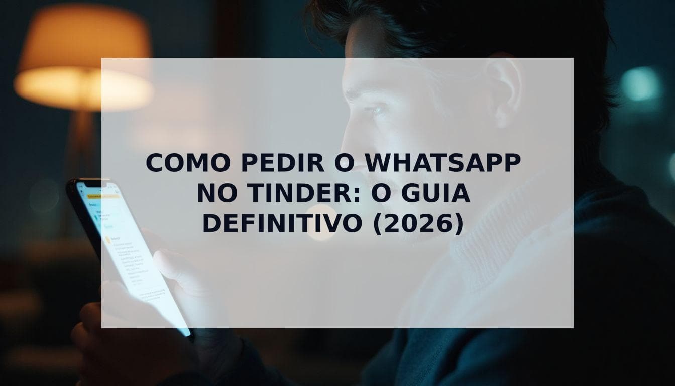 Cover Image for Como Pedir o WhatsApp no Tinder: O Guia Definitivo (2026)
