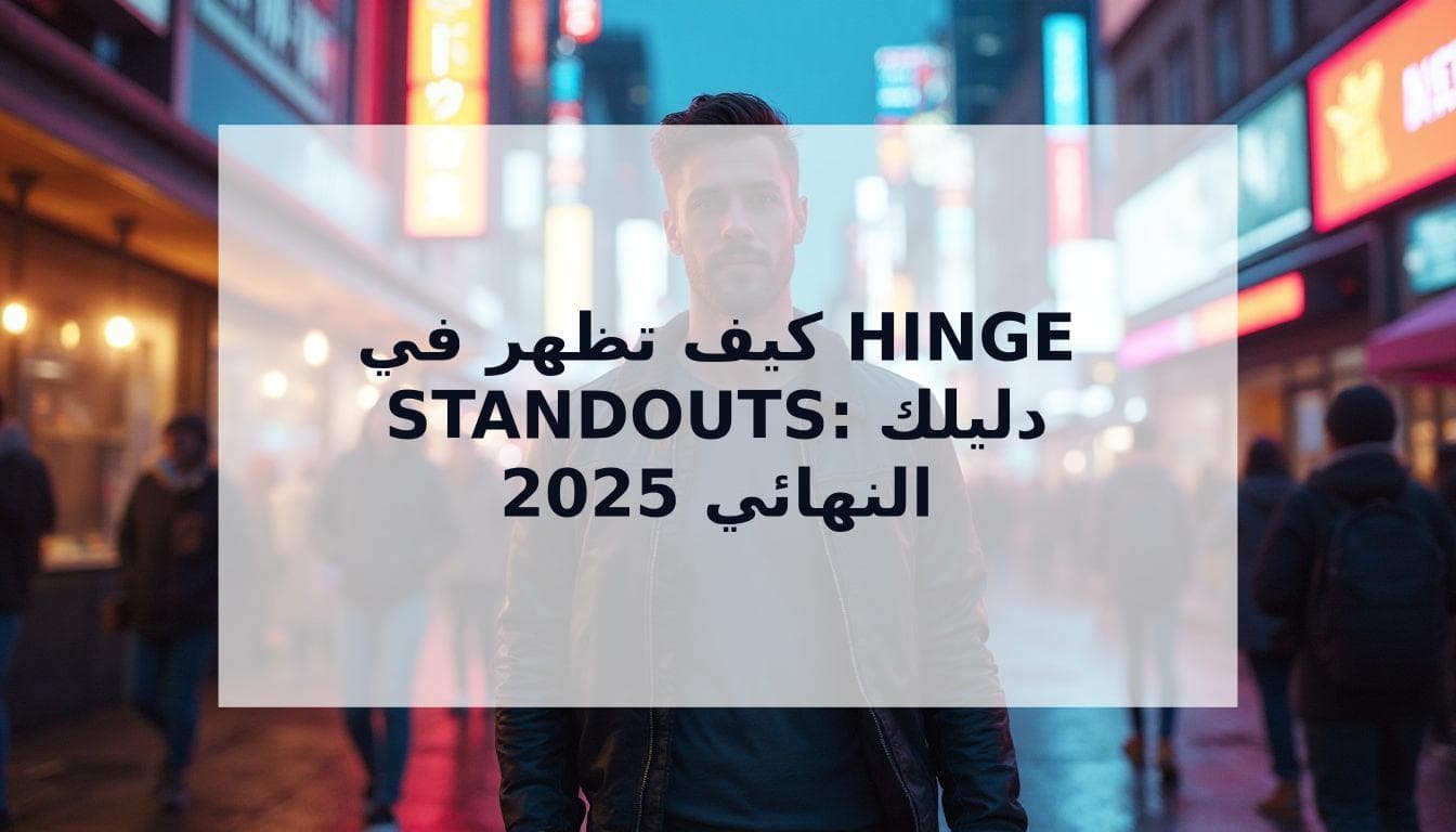 Cover Image for كيف تظهر في Hinge Standouts: الدليل الشامل (2025)