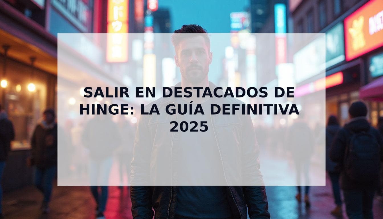 Cover Image for Cómo Salir en Destacados de Hinge: La Guía Experta 2025