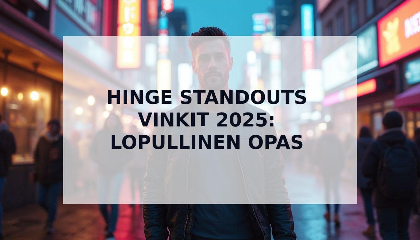 Cover Image for Hinge Standouts Vinkit 2025: Näin Pääset Päivittäisiin Standouts-Profiileihin