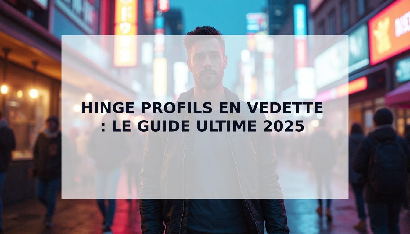 Cover Image for Comment être sélectionné sur Hinge Profils en Vedette : Le Guide Ultime (2025)