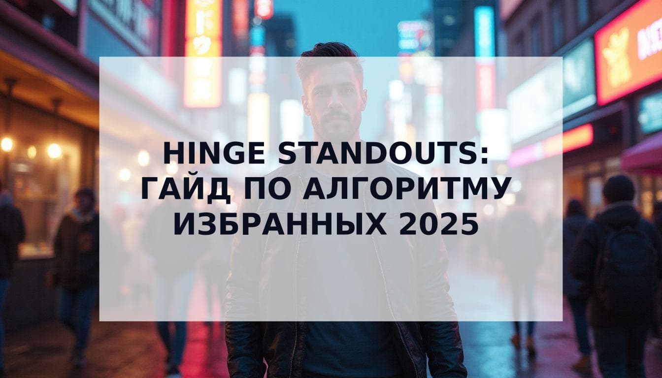 Cover Image for Hinge Standouts: Полный гид по алгоритму избранных профилей в 2025
