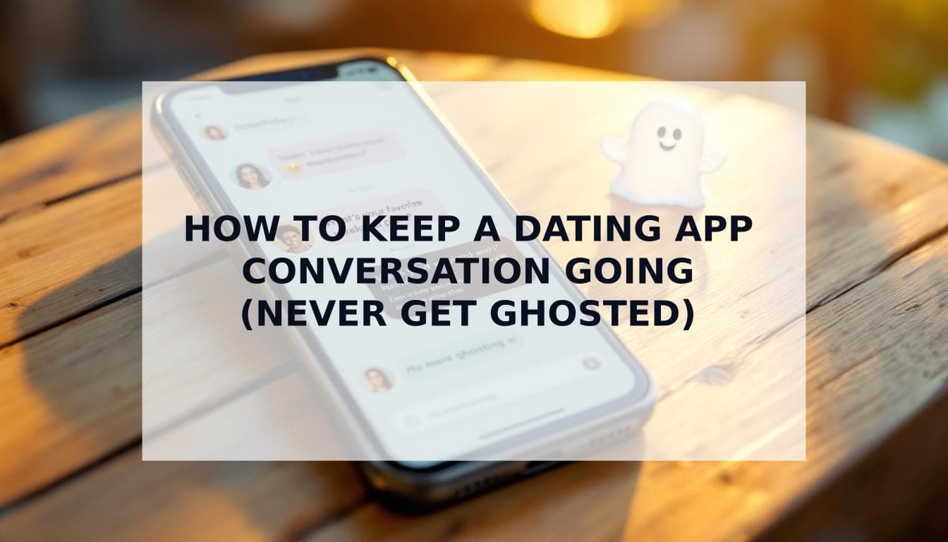 Cover Image for How to Keep a Dating App Conversation Going (And Never Get Ghosted Again)