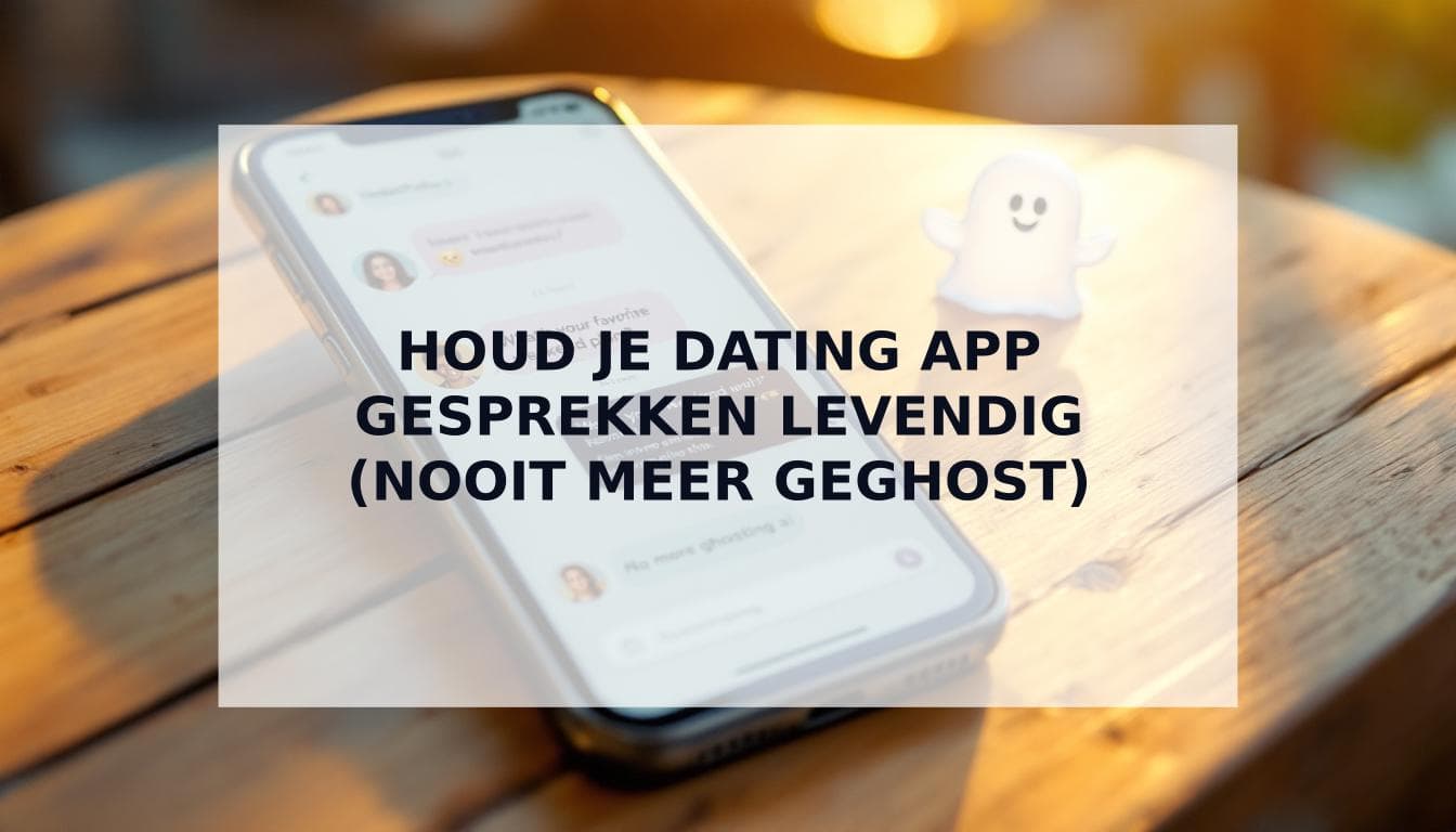 Cover Image for Houd je dating app gesprekken levendig: zo voorkom je droge chats (en word je nooit meer geghost)
