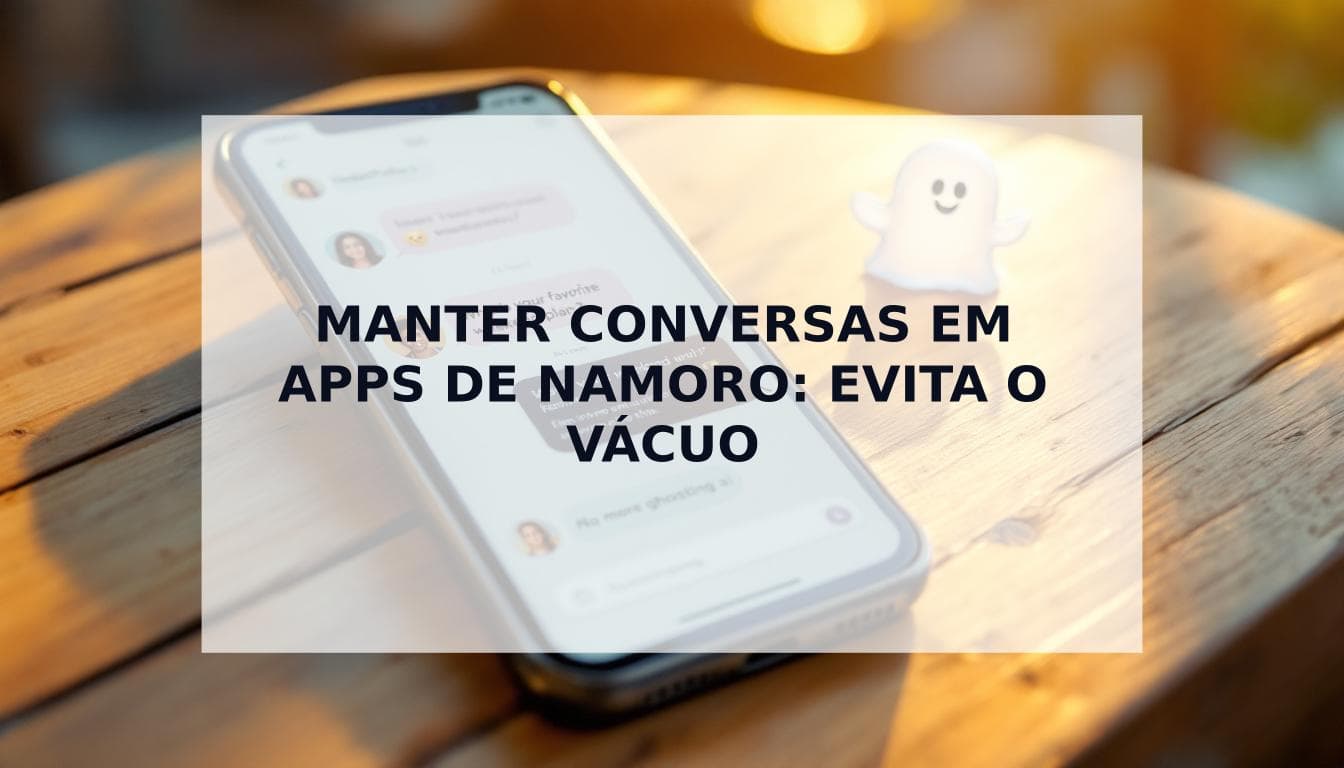 Cover Image for Como Manter a Conversa no App de Relacionamento (e Nunca Mais Levar um Vácuo)