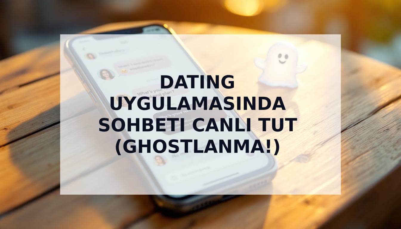 Cover Image for Dating Uygulamasında Konuşma Başlatma ve Sohbeti Akıcı Tutma (Bir Daha Ghostlanma!)