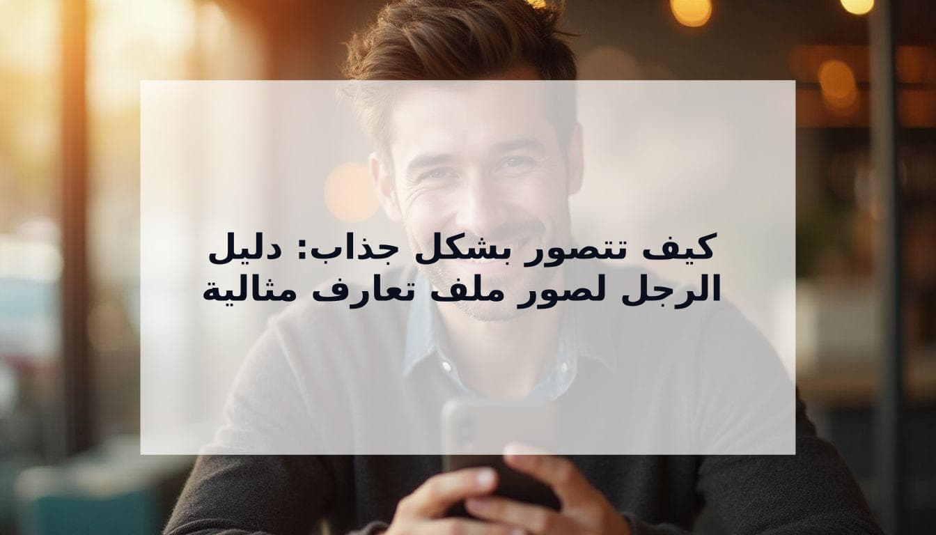 Cover Image for الدليل الشامل: كيف تبدو أكثر جاذبية في الصور (للرجال الذين يبحثون عن المزيد من التوافقات والفرص)