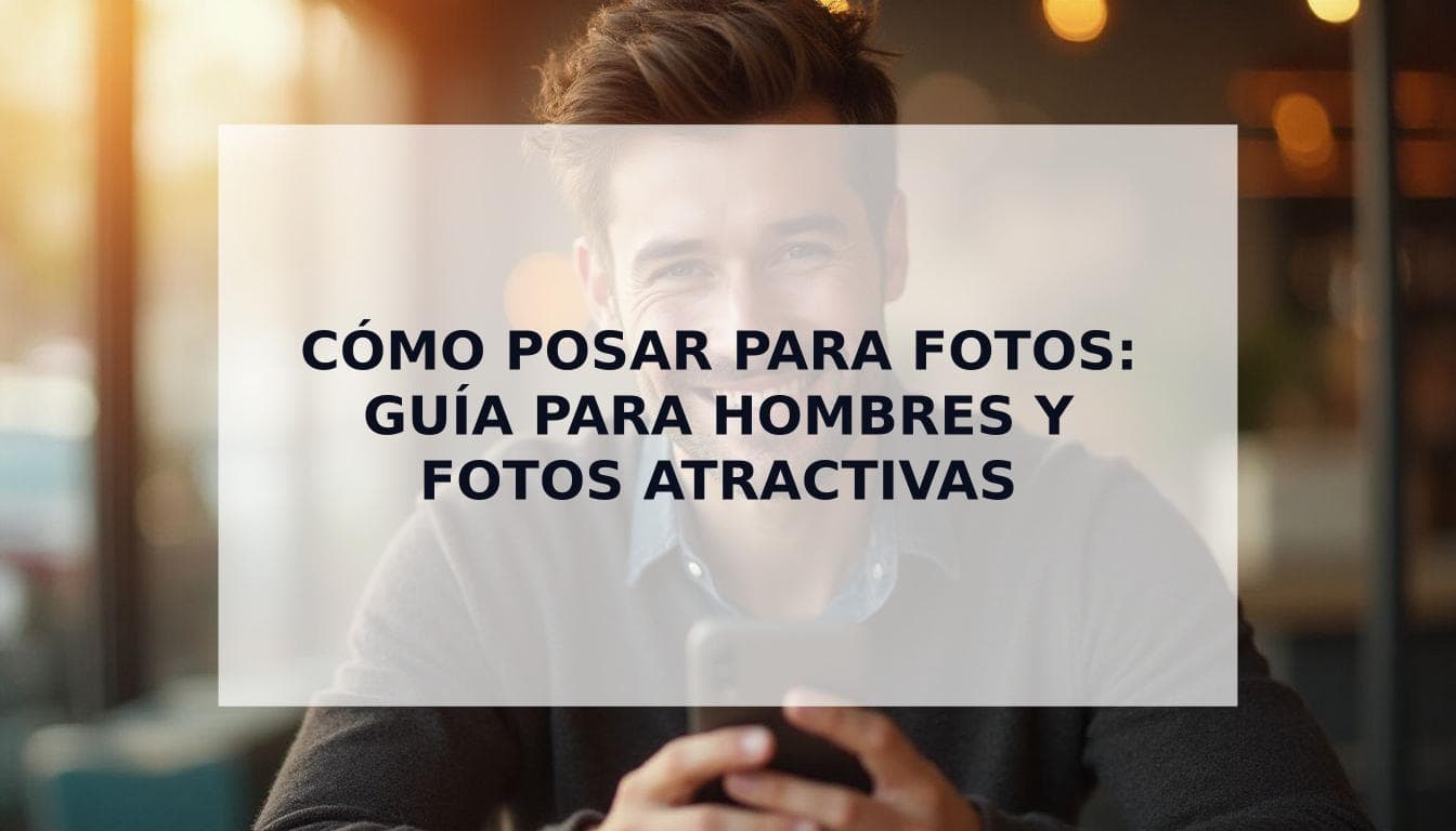 Cover Image for La Guía Definitiva: Cómo Salir Bien en Fotos para Hombres (y Conseguir Más Matches)