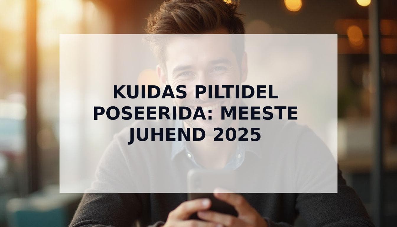 Cover Image for Kuidas Piltidel Poseerida (Meestele): Ăślim Juhend 2025