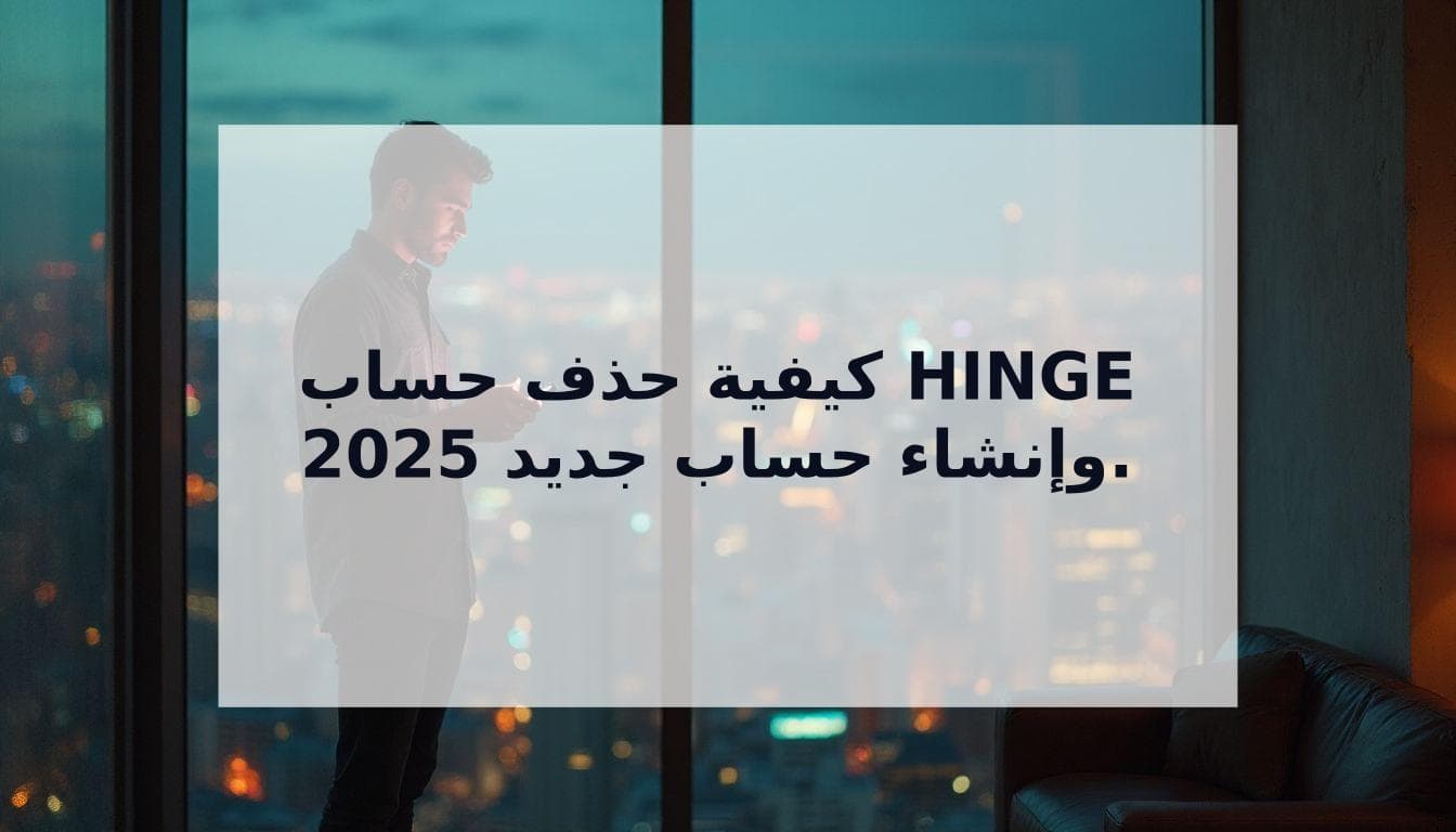Cover Image for كيفية حذف حساب Hinge وإنشاء حساب جديد في 2025 (للحصول على توافقات أكثر)