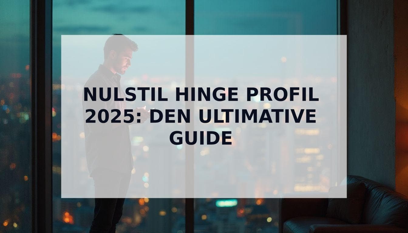 Cover Image for Sådan nulstiller du din Hinge-profil i 2025: Den komplette guide