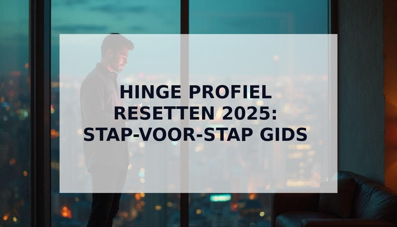 Cover Image for Hoe je je Hinge profiel reset in 2025 (voor meer matches)