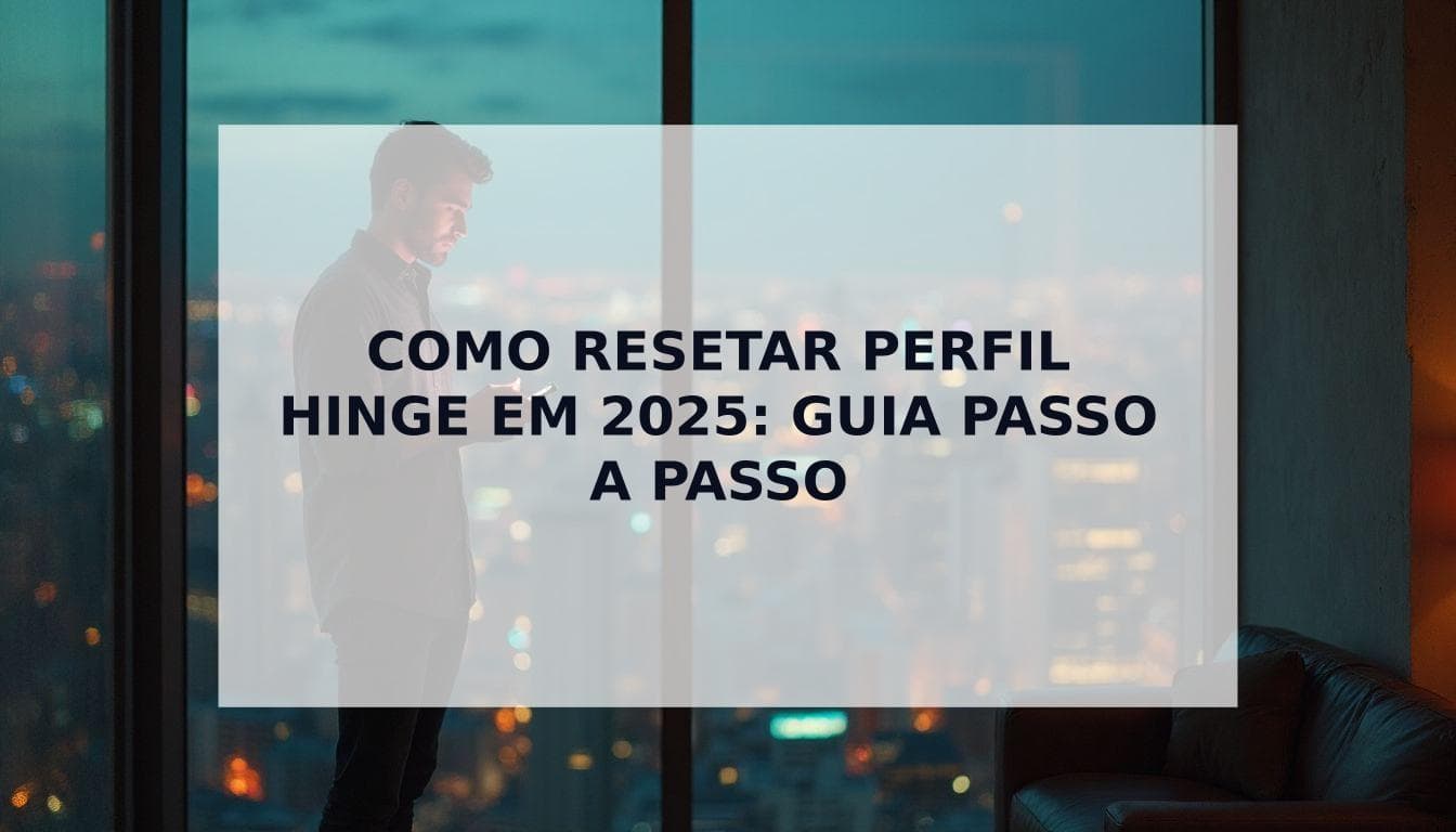 Cover Image for Como Resetar o Teu Perfil do Hinge em 2025 (Para Ter Mais Matches)