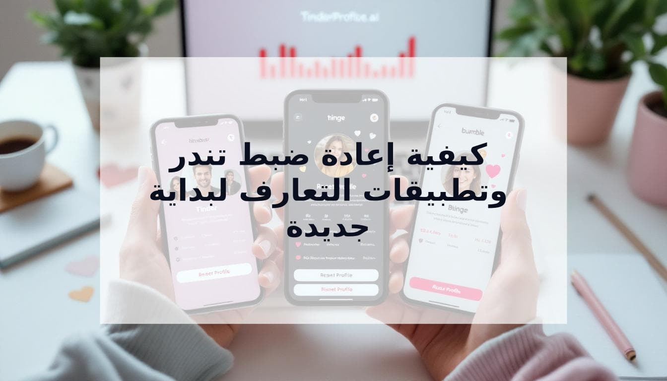 Cover Image for إعادة ضبط ملف التعارف: دليلك الشامل لـ <strong>كيفية إعادة ضبط تندر</strong> وهينج وبابل للحصول على المزيد من المباريات