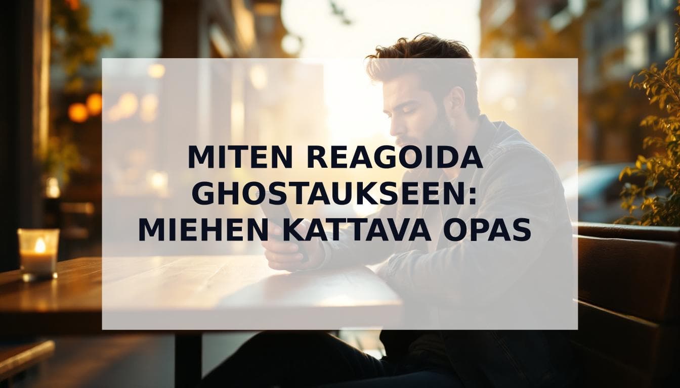 Cover Image for Miten reagoida ghostaukseen: Kattava opas miehille