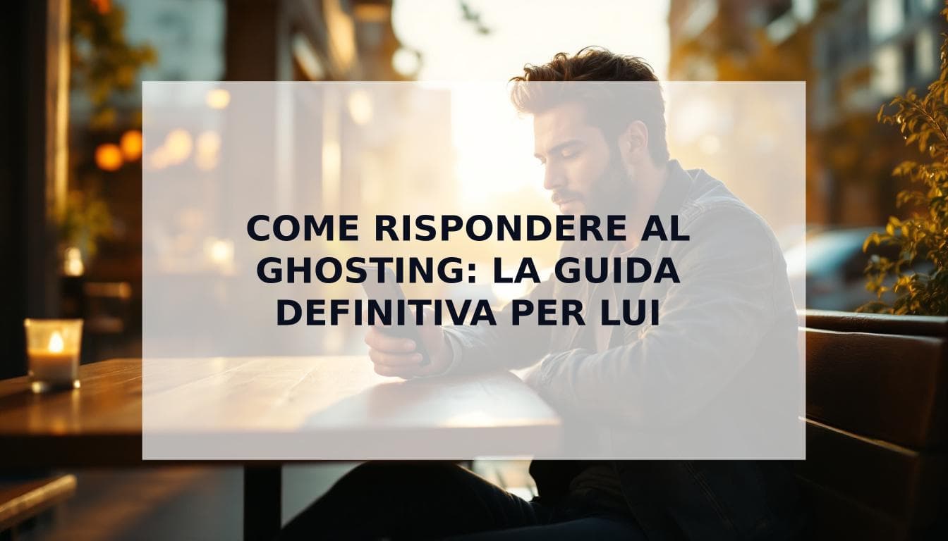 Cover Image for Come rispondere al ghosting: la guida definitiva per gli uomini