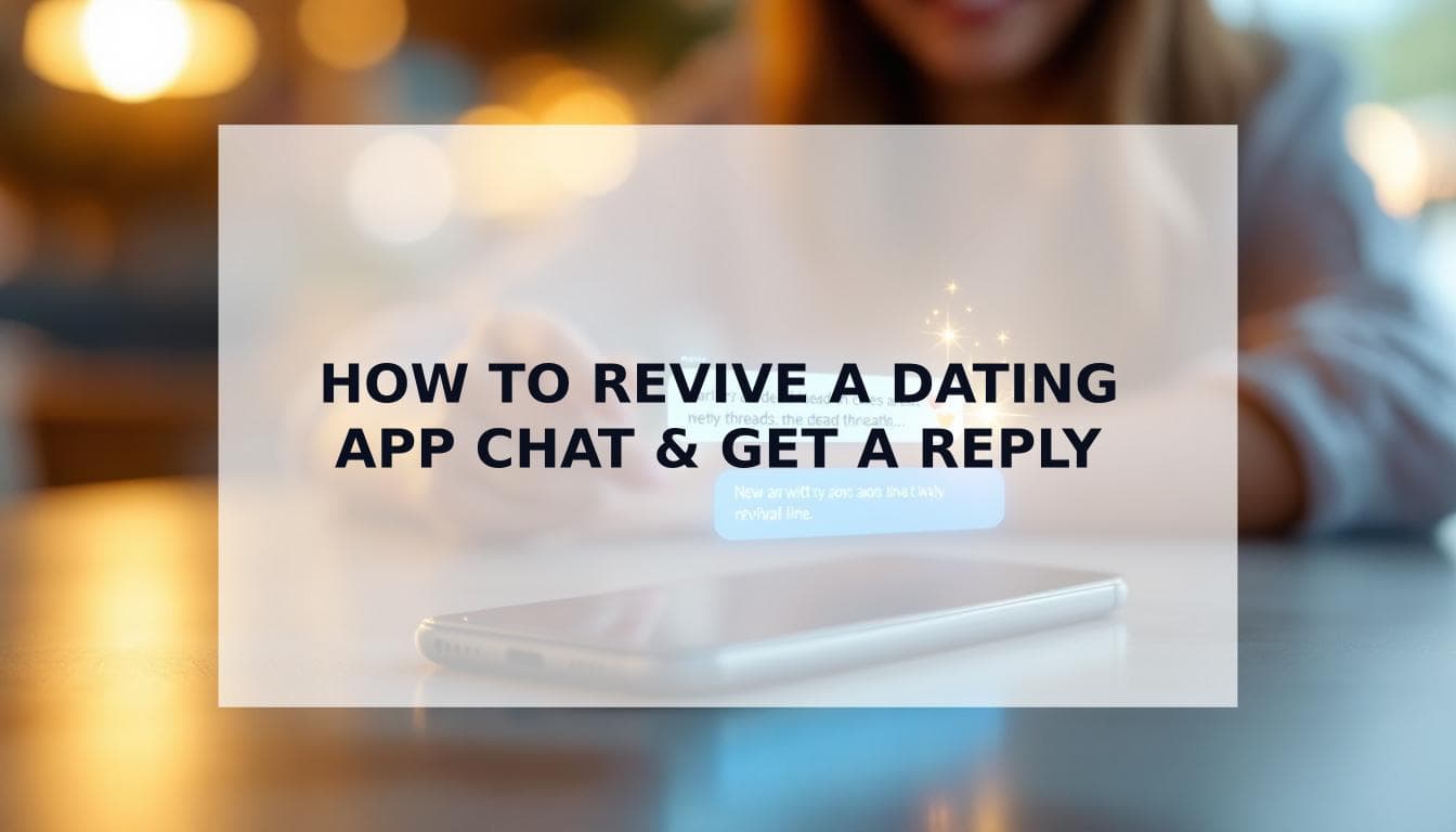Cover Image for Conversation Stalled? How to Revive a Dating App Chat & Get a Reply