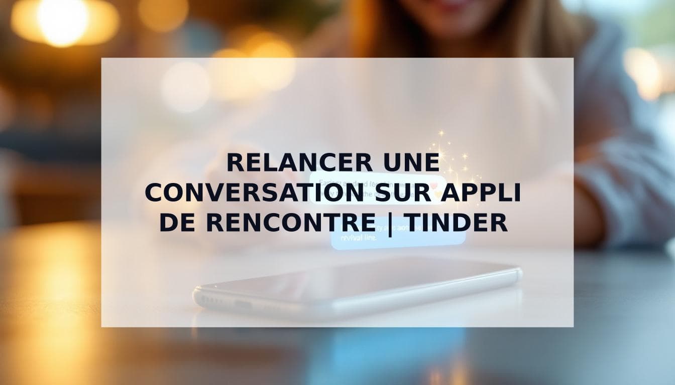 Cover Image for Une conversation morte ? Comment relancer une conversation sur appli de rencontre et obtenir une réponse