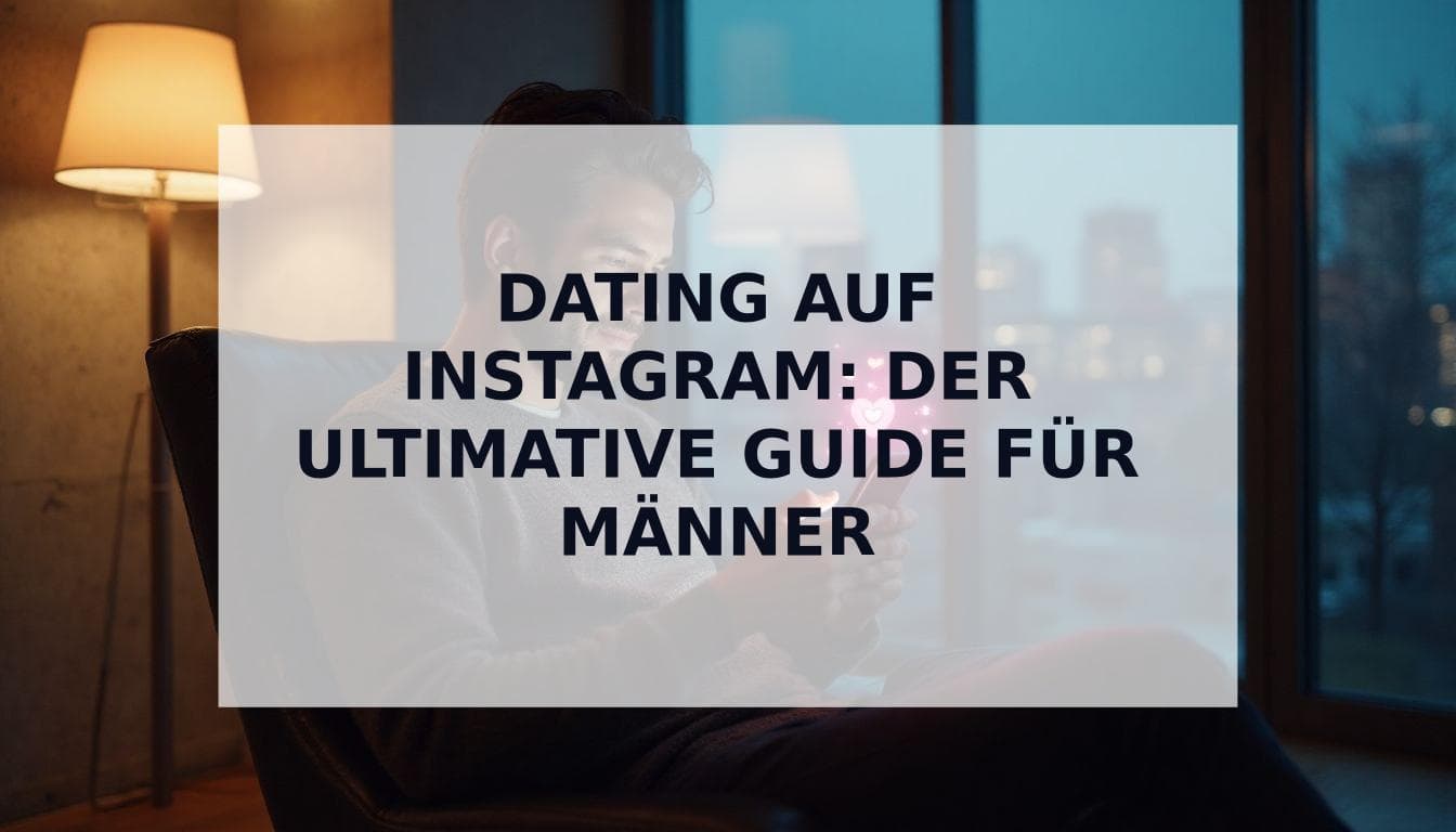 Cover Image for Dating auf Instagram: Der ultimative Guide für Männer (2025)