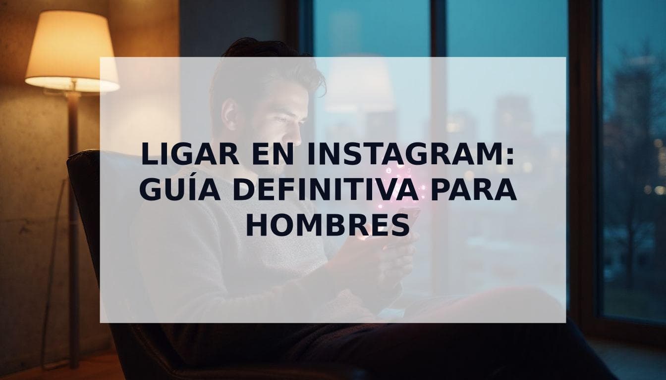 Cover Image for Cómo Ligar en Instagram: La Guía Definitiva para Hombres (2025)
