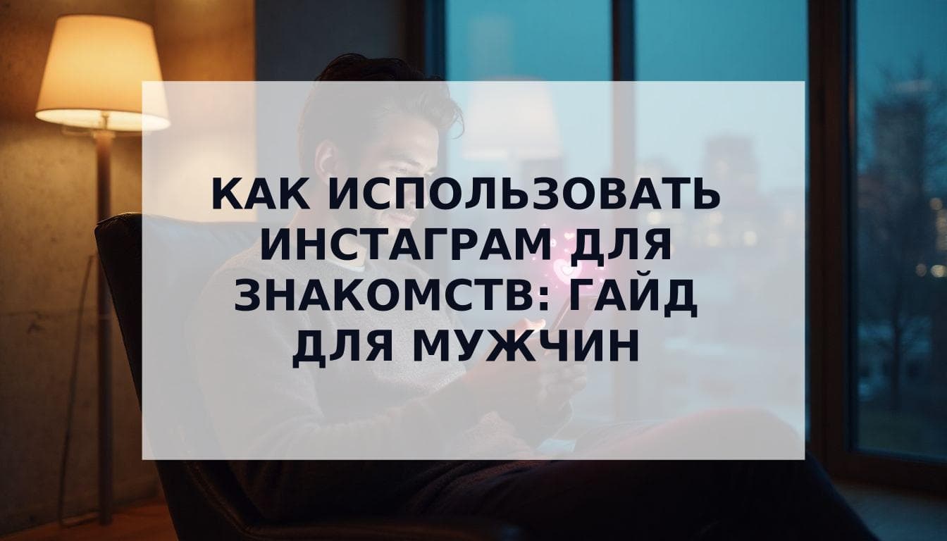 Cover Image for Как использовать Инстаграм для знакомств: Полное руководство для мужчин (2025)