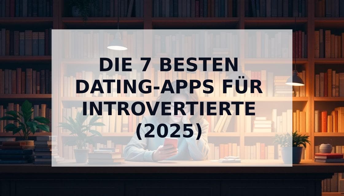 Cover Image for Die 7 besten Dating-Apps für Introvertierte (2025): Dein Weg zu tiefgründigen Matches