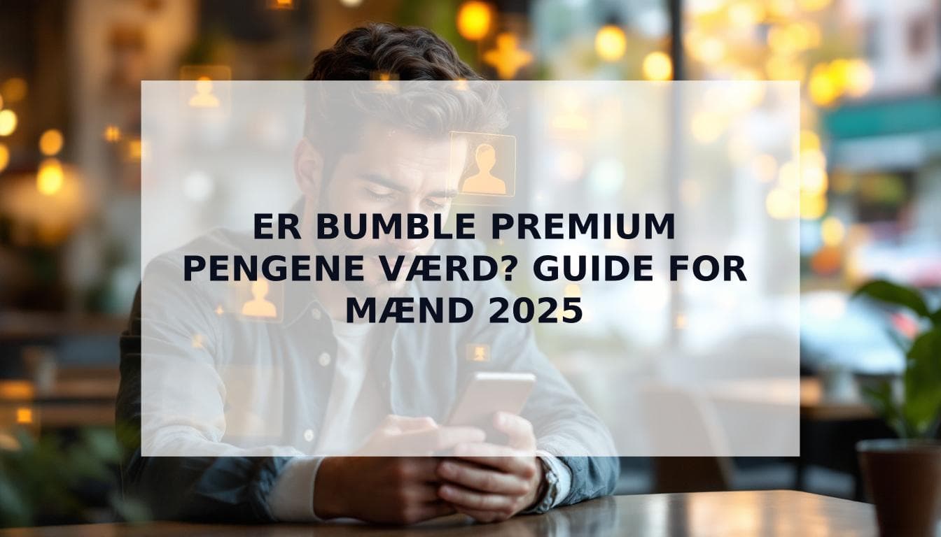 Cover Image for Er Bumble Premium pengene værd? Den definitive guide for mænd i 2025