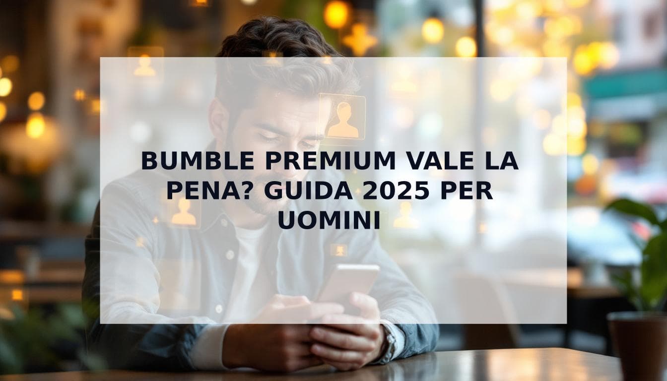 Cover Image for Bumble Premium vale la pena? La guida definitiva 2025 per uomini