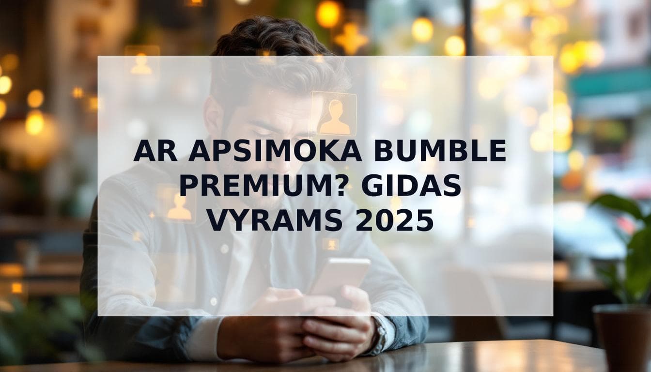 Cover Image for Ar apsimoka pirkti Bumble Premium? Išsamus 2025 m. gidas vyrams