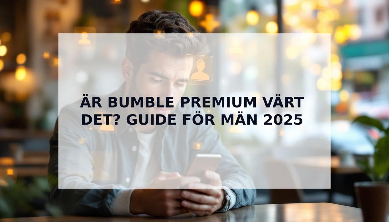 Cover Image for Ăr Bumble Premium vĂ€rt pengarna? Den definitiva guiden för mĂ€n 2025